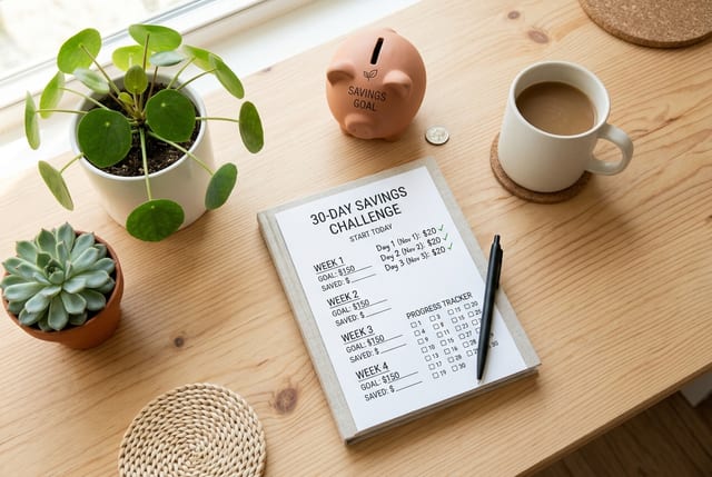 The 30-Day No-Spend Challenge: Rules, Tips & Free Printable Tracker